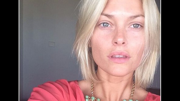 Caroline Receveur sans maquillage : selfie au naturel sur Instagram