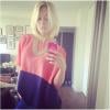 Caroline Receveur : selfie au naturel sur Instagram, le 19 mars 2014