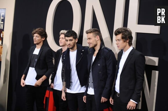 Les One Direction grands gagnants des Kids Choice Awards 2014, le 29 mars 2014, à Los Angeles