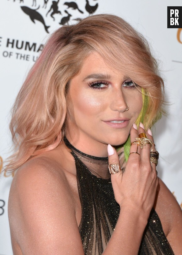 Kesha : retour public au gala du 60ème anniversaire de l'association "The Humane Society of the United States", le 29 mars 2014