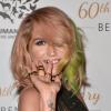 Kesha et ses cheveux verts au gala du 60ème anniversaire de l'association "The Humane Society of the United States", le 29 mars 2014