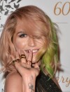 Kesha et ses cheveux verts au gala du 60ème anniversaire de l'association "The Humane Society of the United States", le 29 mars 2014