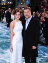  Emma Watson et Russell Crowe prennent la pose pour Noé, le 31 mars 2014 à Londres 