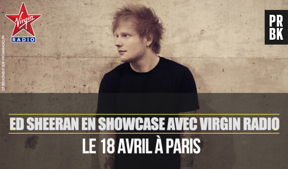 Ed Sheeran en showcase privé Virgin Radio !