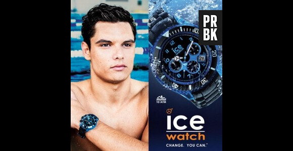Florent Manaudou : égérie des montres Ice Watch jusqu'en 2016
