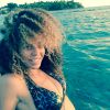 Beyoncé en vacances à la mer