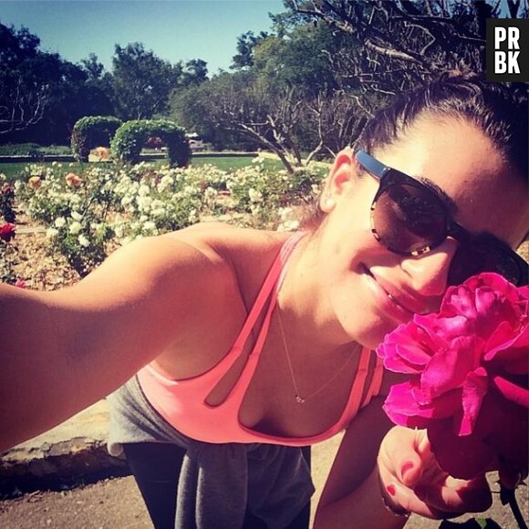 Lea Michele : photo sexy sur Instagram, avril 2014