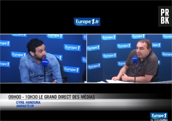 Cyril Hanouna et Jean-Marc Morandini s'expliquent dans Le grand direct des médias