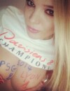 Virginie Caprice topless pour fêter la victoire du PSG en coupe de la Ligue 2014