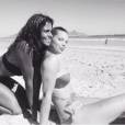 Shy'm en bikini avec une amie en Afrique du Sud