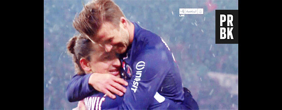 Beckham et Ibrahimovic
