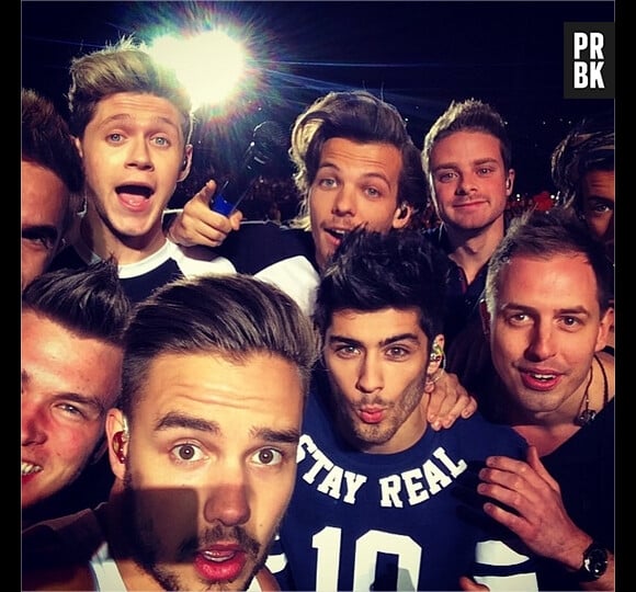 One Direction : selfie de groupe sur Instagram