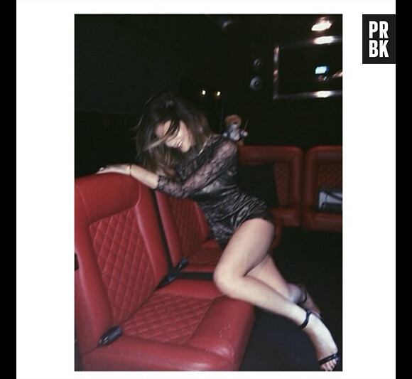 Kylie Jenner et sa mini-robe sur Instagram