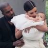 Kim Kardashian, Kanye West et North en plein shooting pour Vogue US