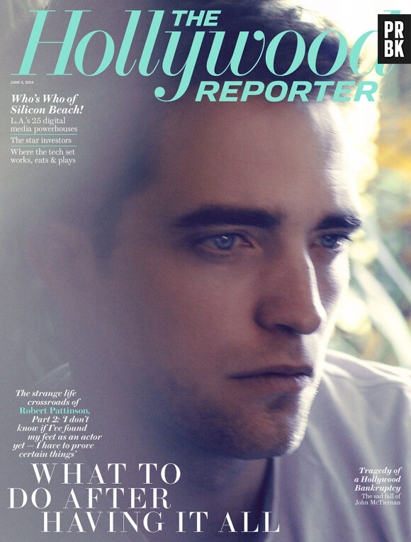 Robert Pattinson en Une de Hollywood Reporter