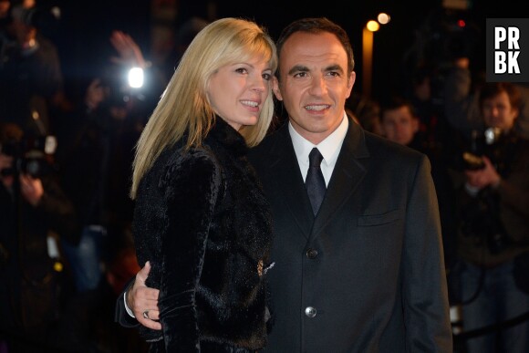 Nikos Aliagas et Tina Grigoriou en couple le tapis rouge des NRJ Music Awards 2014