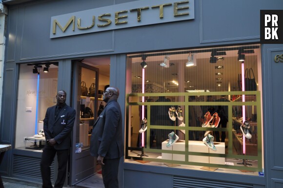 Soirée de lancement des sneakers Marion Bartoli by Musette, le 2 juin 2014 à Paris
