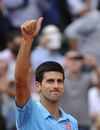 Novak Djokovic pendant le tournoi de Roland Garros 2014