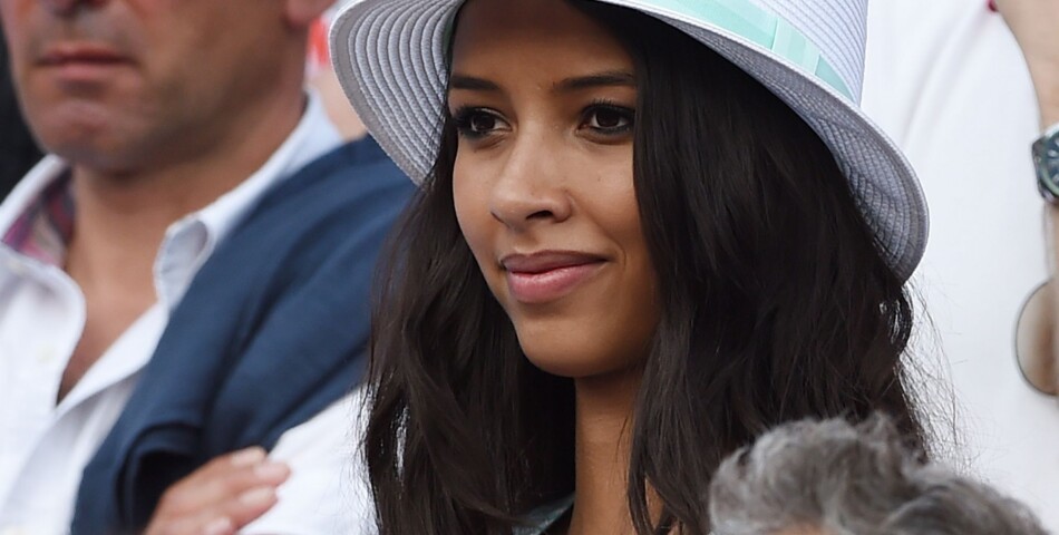 Flora Coquerel lors de la finale de Roland Garros, le 8 juin 2014