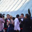 Diego Klatenhoff et Torrance Coombs lors de la soirée de clôture du 54ème Festival de Monte Carlo