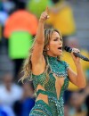 Coupe du Monde 2014 : Jennifer Lopez, Pitbull et Claudia Leitte à la cérémonie d'ouverture, le 12 juin 2014