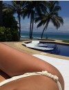 Kim Kardashian au soleil et sexy au Mexique 