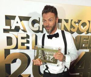 Christophe Maé, grand gagnant de La Chanson de l'année 2014, le 14 juin sur TF1