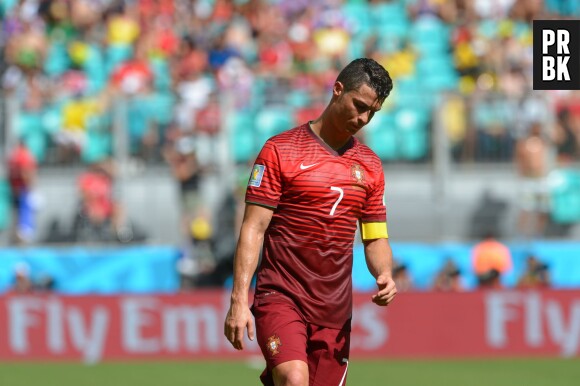 Cristiano Ronaldo impuissant face à l'Allemagne pendant le Mondial 2014