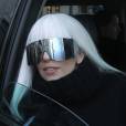 Lady Gaga les cheveux blancs