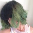 Katy Perry en mode cheveux verts sur Instagram
