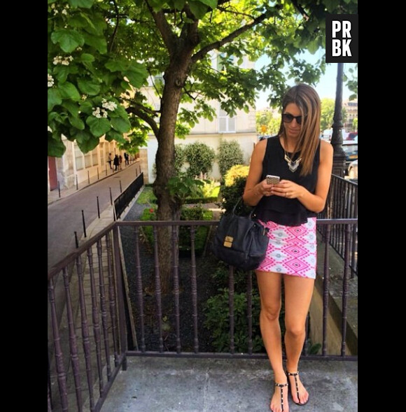 Laury Thilleman en tenue sexy sur Instagram, le 19 juin 2014