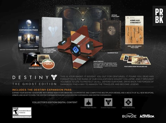 Destiny : le contenu de la "Ghost Edition"