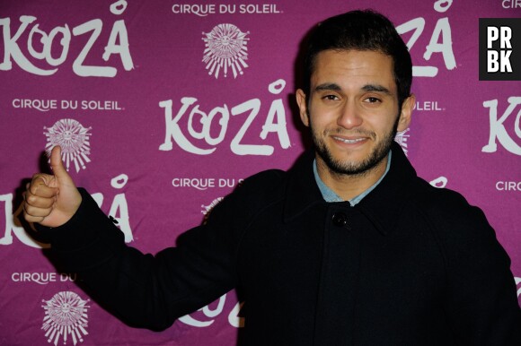 Malik Bentalha à l'avant-première du spectacle Kooza, le 26 novembre 2013