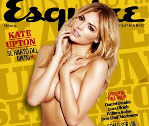 Kate Upton topless pour Esquire