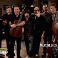  The Big Bang Theory saison 6 : les acteurs avec les&nbsp;Barenaked Ladies 