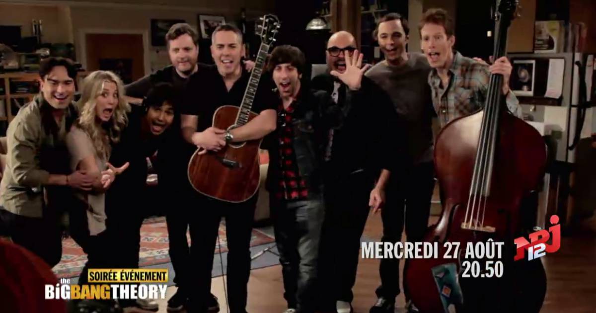 The Big Bang Theory saison 6 : les acteurs avec lesBarenaked Ladies