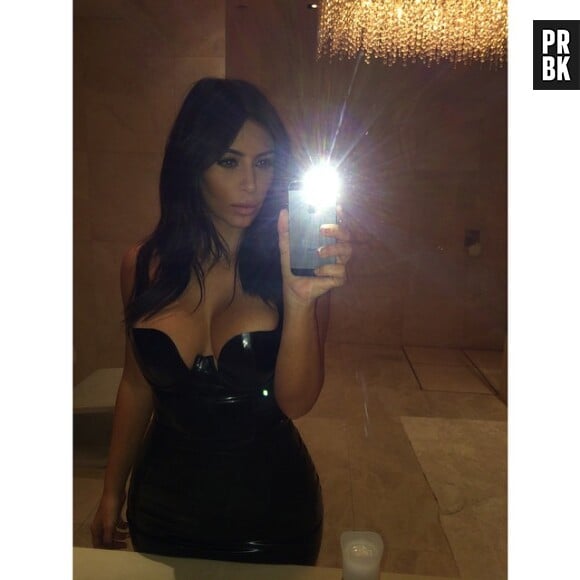 Kim Kardashian : selfie sexy sur Instagram