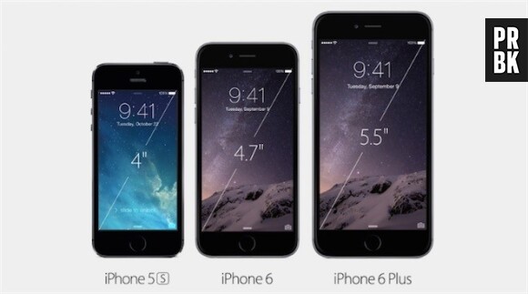 Apple a annoncé les iPhone 6 et 6 Plus, le 9 septembre 2014