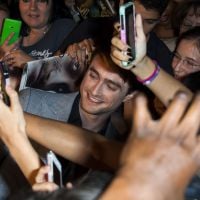 Daniel Radcliffe proche de ses fans à Paris pour l'avant-première de Horns