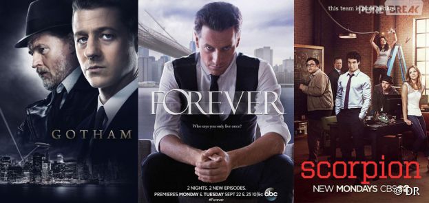 Nouveautés séries du 22 septembre 2014 : Gotham, Forever et Scorpion