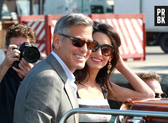 George Clooney et Amal Alamuddin sont mariés