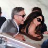 George Clooney et Amal Alamuddin se sont dit oui à Venise