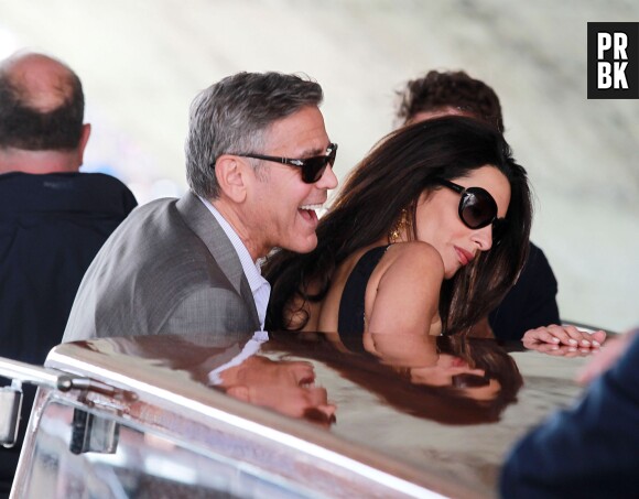 George Clooney et Amal Alamuddin se sont dit oui à Venise