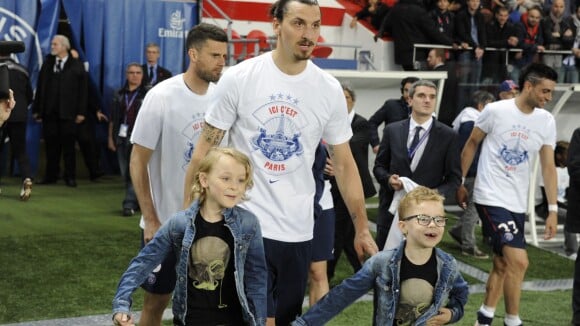 Zlatan Ibrahimovic : "A la maison, je veux être papa, pas Zlatan"