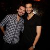 Maxime Musqua et Tarek Boudali à la soirée Loft by Orphée le 15 octobre 2014