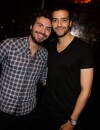Maxime Musqua et Tarek Boudali à la soirée  Loft by Orphée  le 15 octobre 2014