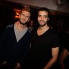 Philippe Lacheau et Tarek Boudali à la soirée Loft by Orphée le 15 octobre 2014
