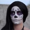 Halloween : tuto vidéo maquillage de tête de mort