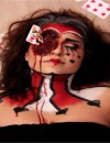 Halloween : tuto vidéo maquillage "reine du coeur"