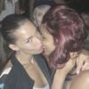 Shy'm et le mannequin transsexuel Inès Rau échangent un baiser sur Instagram, le 5 septembre 2014
